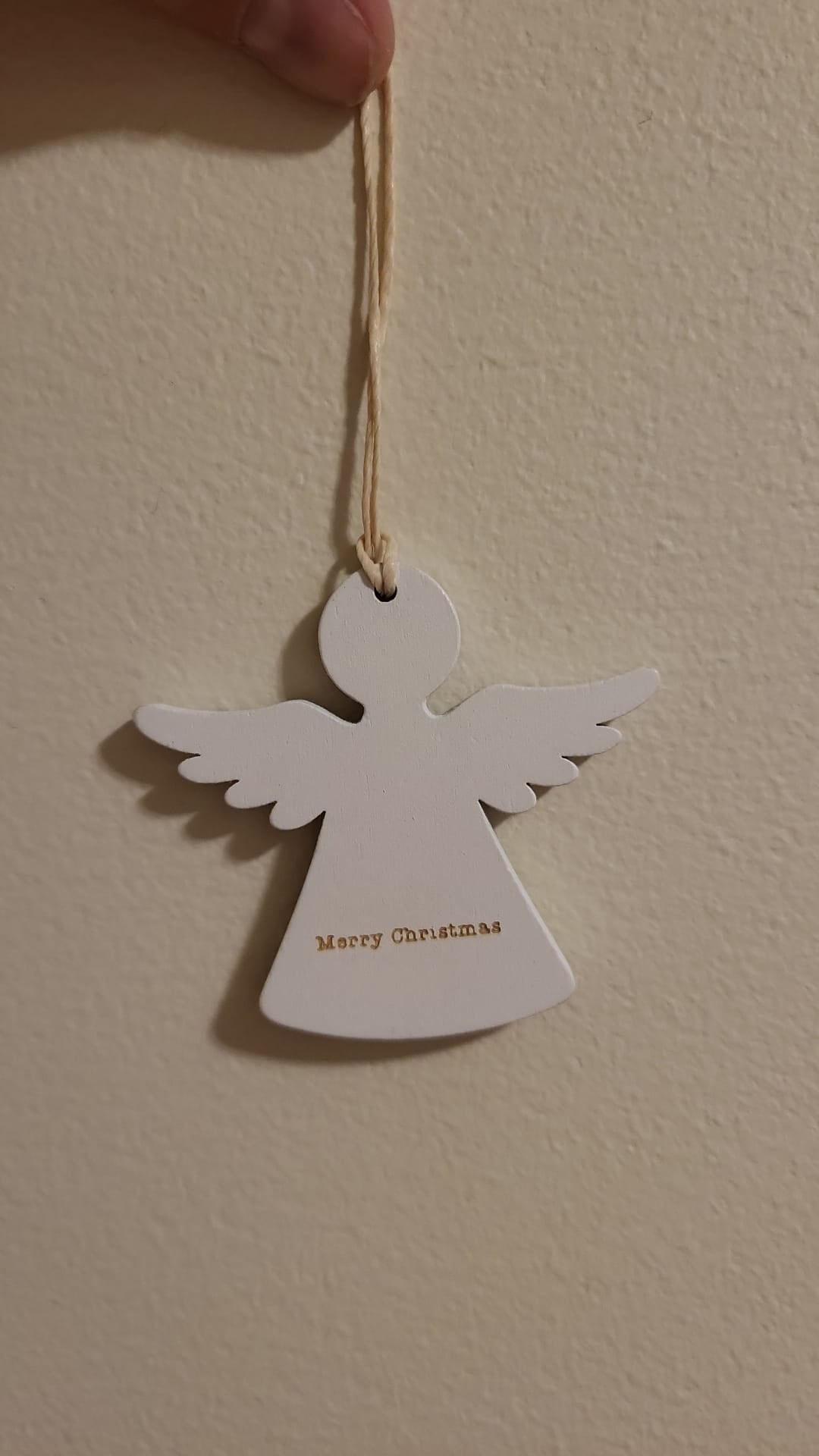 Wooden Christmas Angel