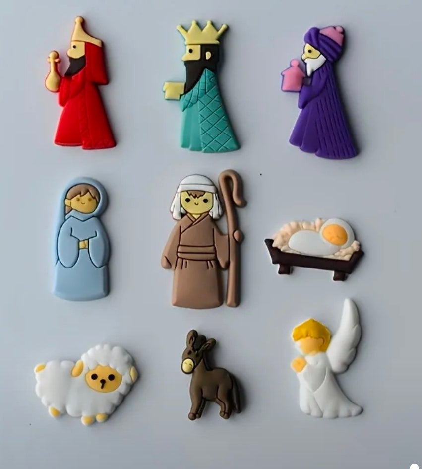 Magnetic Nativity Set
